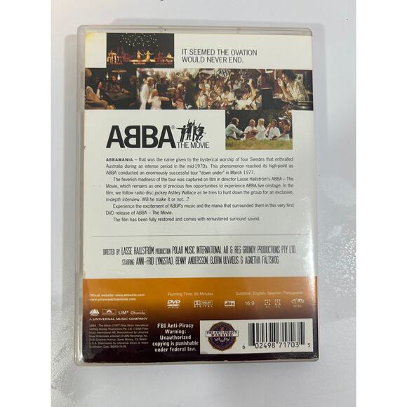 Abba - the movie (standard edition) dvd Universal Music - Picture 6 of 6